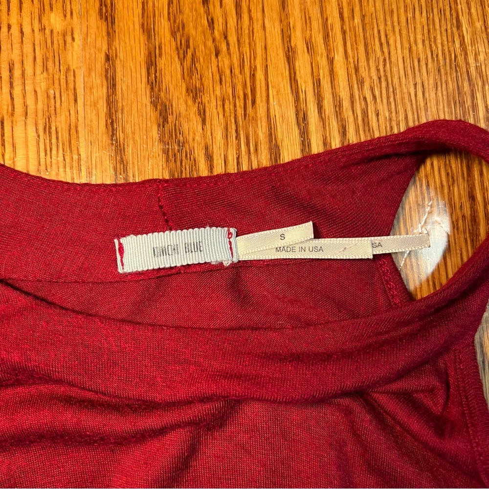 UO Kimchi Blue High Neck Red Tank Top - Picture 5 of 13
